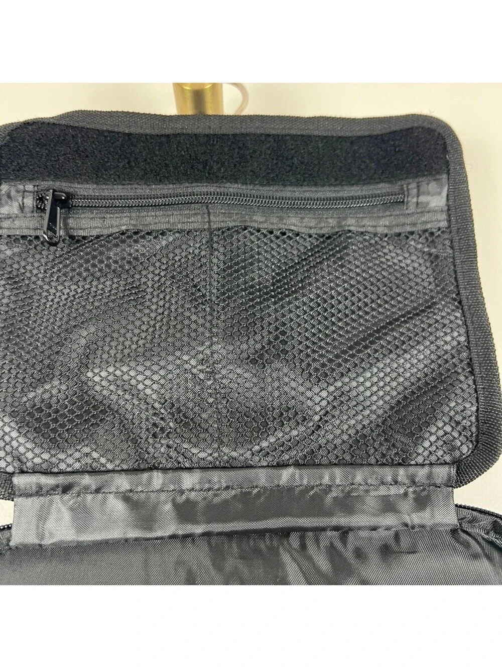 Bag & Carry Hanging Travel Toiletry Bag Cosmetic Organizer Black NWT
